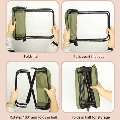 Grabhype Portable Folding Camping Stool