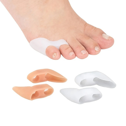 Grabhype 2Pcs Soft Gel Little Toe Spacers