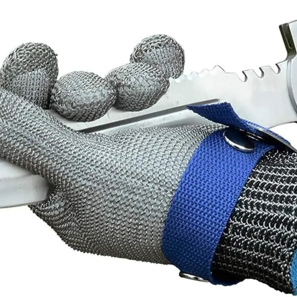 Grabhype Stainless Steel Cut-Resistant Safety Glove